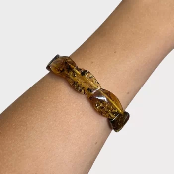 Beautiful clear amber bracelet 2
