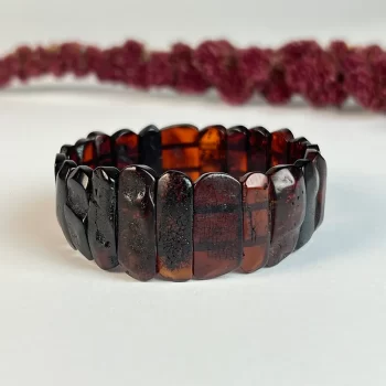 Pretty cherry amber bracelet