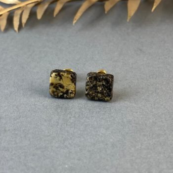 Elegantiški ir minimalistiniai gintaro auskarai