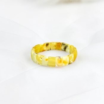 Karališko peizazinio gintaro moteriška apyrankė